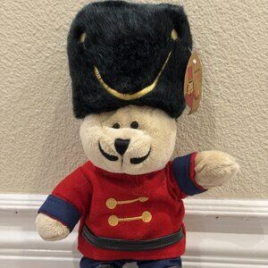 Starbucks Bearista Nutcracker Guard Bear 2012 Holiday Plush New w/ Tags